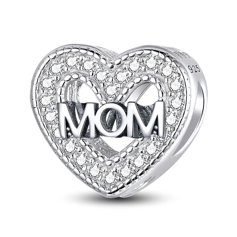 Charmdora Mama & Baby – Loving Bond Charm (925 Silver)