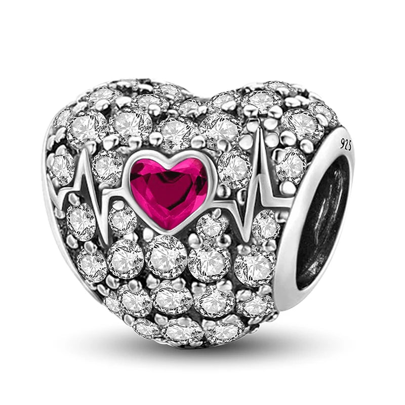 Charmdora Mama & Baby – Loving Bond Charm (925 Silver)