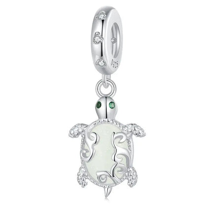 925 Sterling Silver Glow-in-the-Dark Charm – Illuminate Your Story ✨
