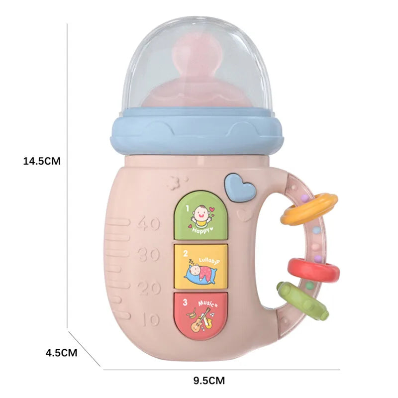 🎶 A Fun &amp; Soothing Musical Baby Bottle – Keep Your Little One Smiling! 👶✨