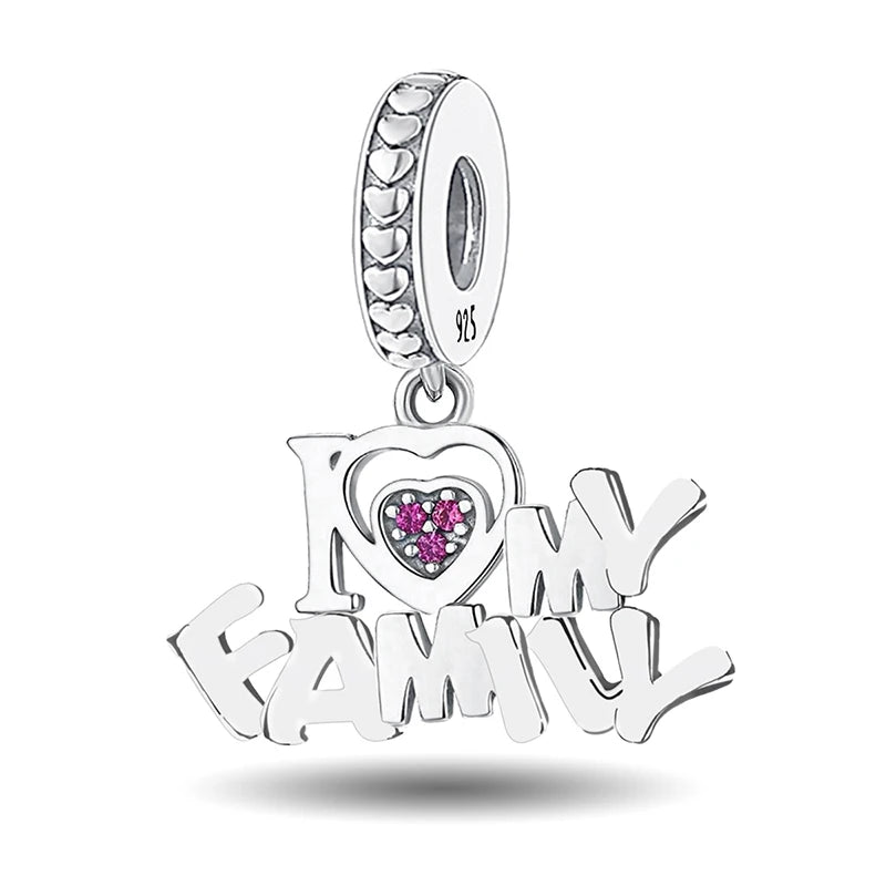 Charmdora Mama & Baby – Loving Bond Charm (925 Silver)