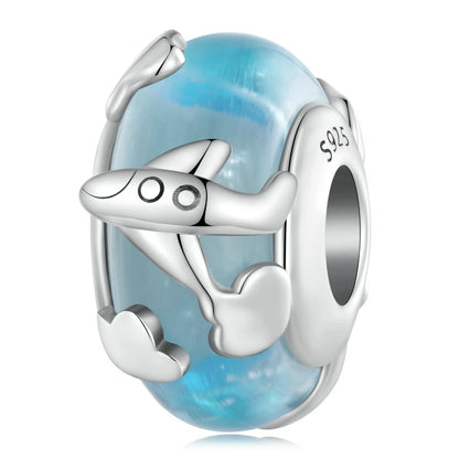 925 Sterling Silver Blue Astral Charm – Fly Beyond the Stars