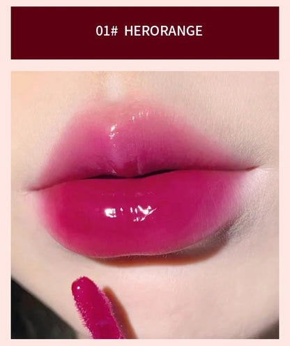 💄 HERORANGE Light Glass-Like Lip Lacquer – High Shine, Hydrating & Long-Lasting! ✨