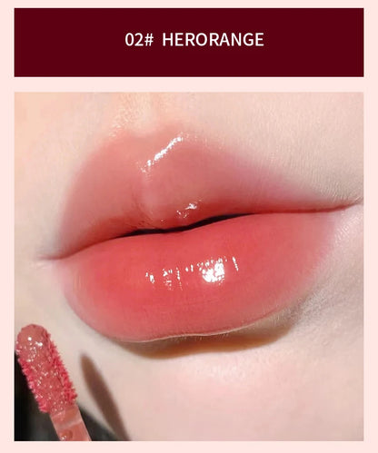 💄 HERORANGE Light Glass-Like Lip Lacquer – High Shine, Hydrating & Long-Lasting! ✨