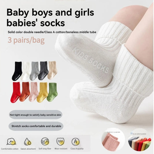 🧦 Soft &amp; Non-Slip Baby Socks – Comfort &amp; Safety for Little Feet! 👶✨