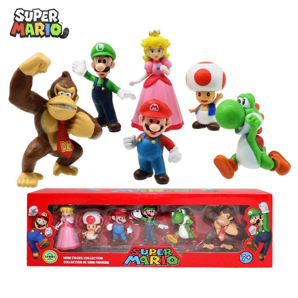 Super Mario Bros Mini Figure Set