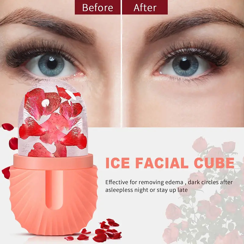 ❄️ Ice Facial Roller – Refresh, Lift & Glow! ✨