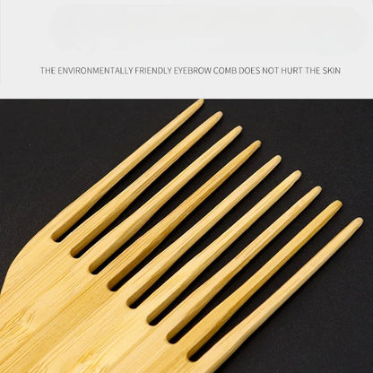 🌿 Natural Bamboo Hair Comb – Gentle, Anti-Static &amp; Perfect for All Hair Types! ✨