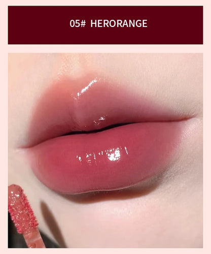 💄 HERORANGE Light Glass-Like Lip Lacquer – High Shine, Hydrating & Long-Lasting! ✨