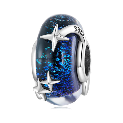 925 Sterling Silver Blue Astral Charm – Fly Beyond the Stars