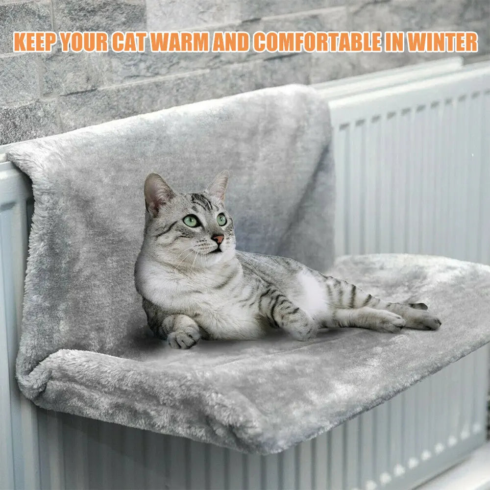 Radiator Cat Bed: Hanging Hammock for Warmth and Comfort