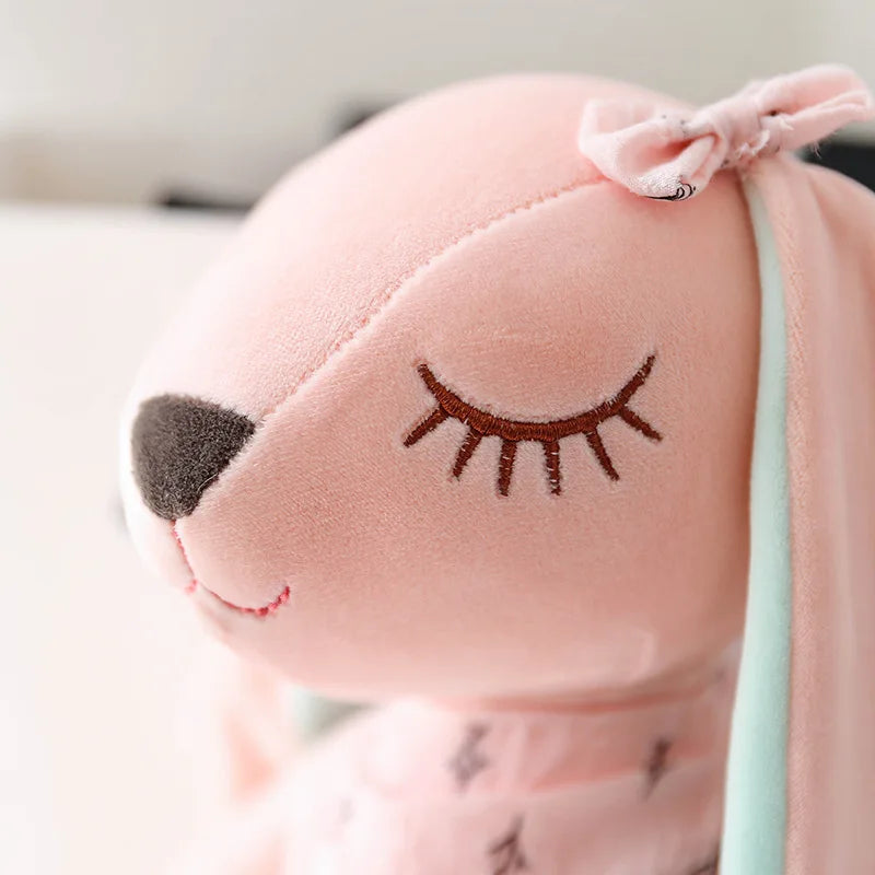 🐰 Adorable Kawaii Long-Ear Rabbit Plush – The Perfect Snuggle Buddy! ✨