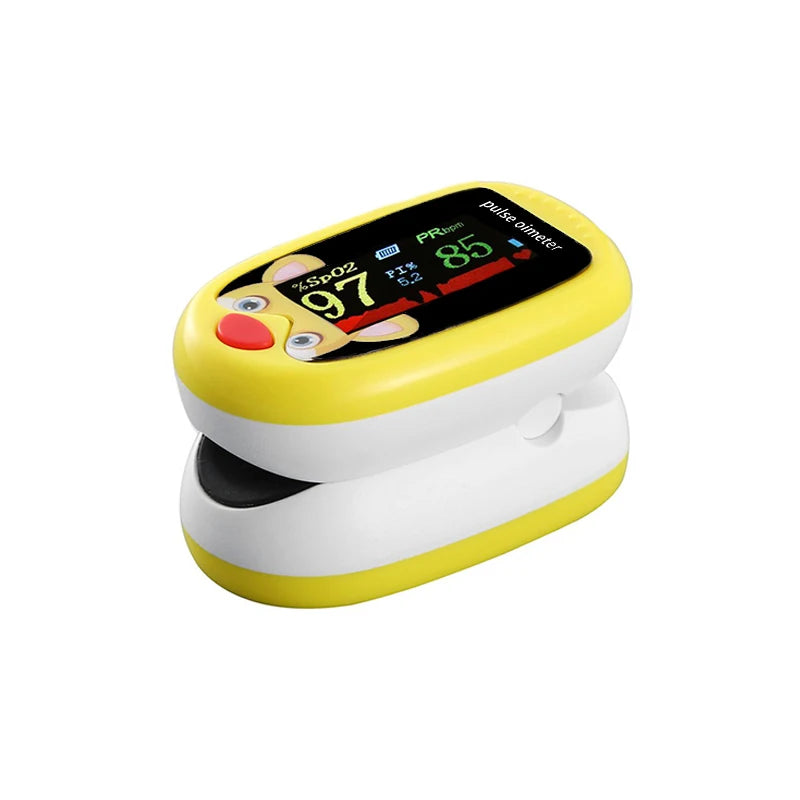 🩺 Rechargeable Child Finger Pulse Oximeter – Monitor Your Child’s Oxygen Levels with Ease! 👶✨