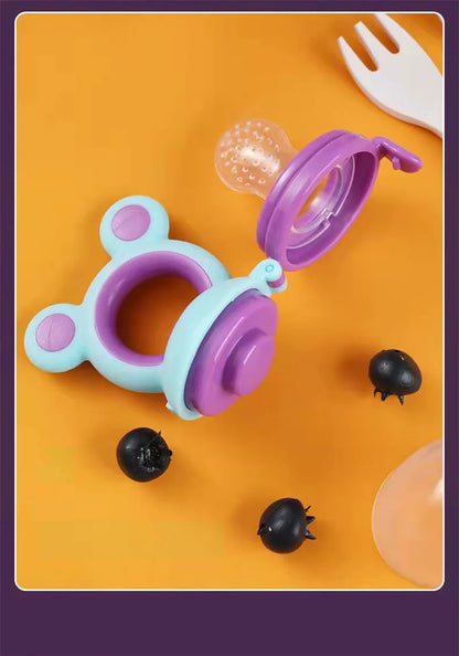 🍓 Baby Fruit Feeder &amp; Teether – Safe &amp; Fun Way to Introduce Fresh Foods! 👶✨