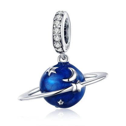 925 Sterling Silver Blue Astral Charm – Fly Beyond the Stars