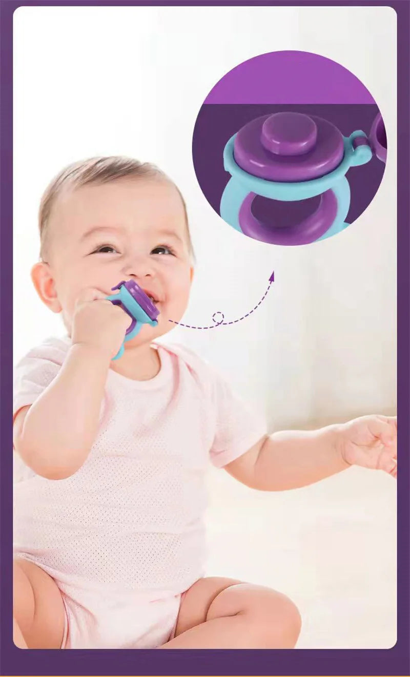 🍓 Baby Fruit Feeder &amp; Teether – Safe &amp; Fun Way to Introduce Fresh Foods! 👶✨