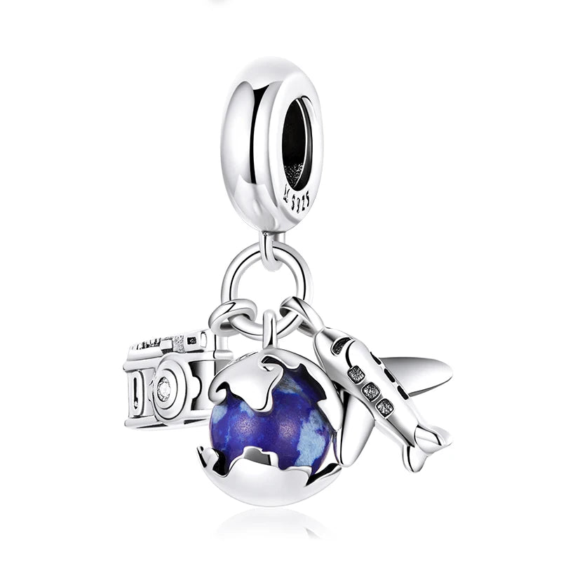 925 Sterling Silver Blue Astral Charm – Fly Beyond the Stars