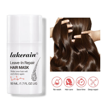 Leave-In Molecular Repair Hair Mask Damage Restore Soft Hair Deep Repair Keratin & Scalp Treatment Hair Care Condition