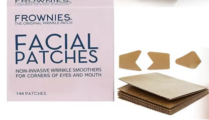 Frownies® Firming Face Patches – Natural Wrinkle Smoothing Care (144 Pack)