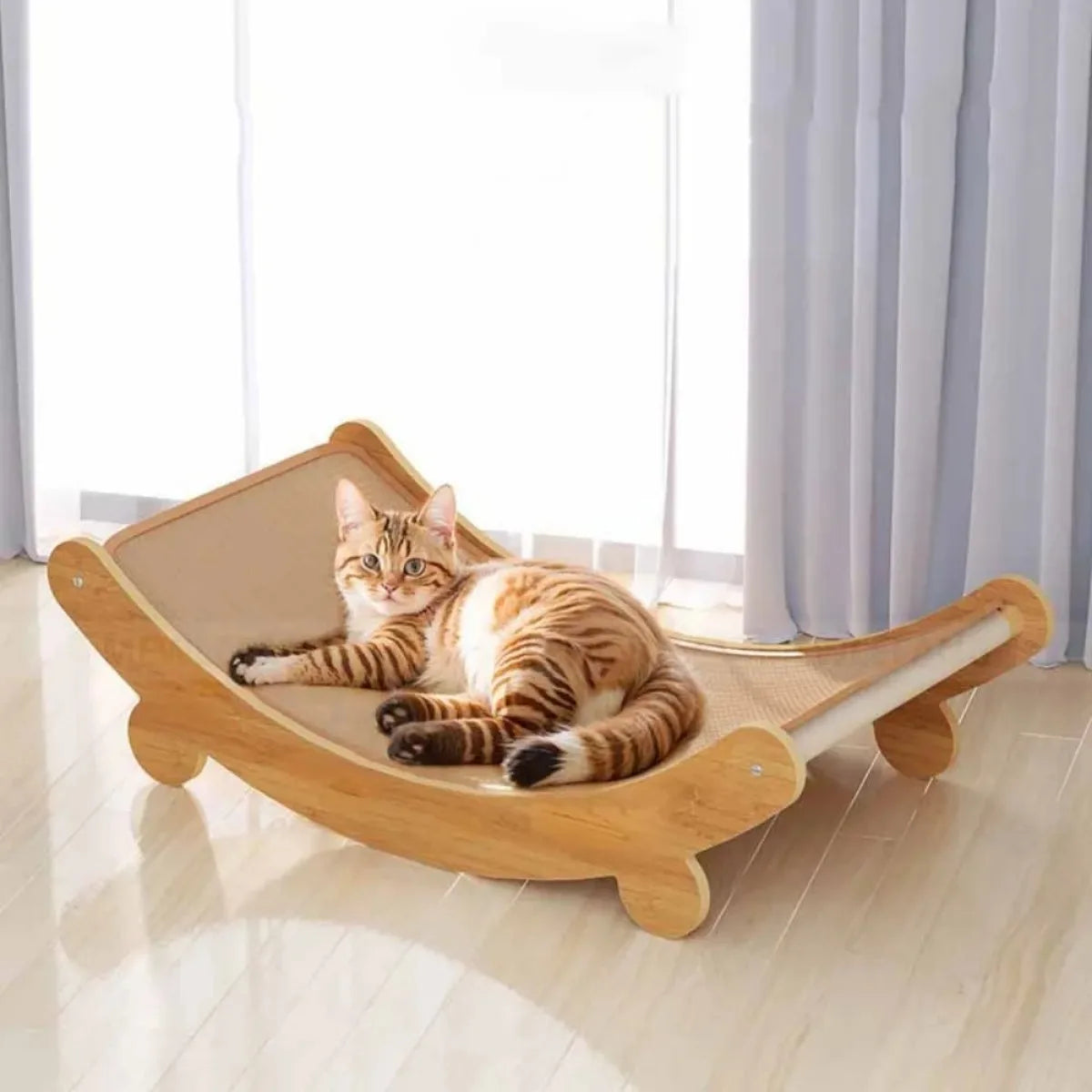 Scratch & Snooze: Multifunctional Cat Scratching Bed