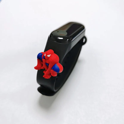 Kids’ Digital LED Watch – Cartoon Marvel Heroes, Waterproof & Fun Gift