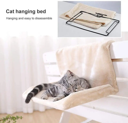 Lit pour chat radiateur : hamac suspendu pour plus de chaleur et de confort