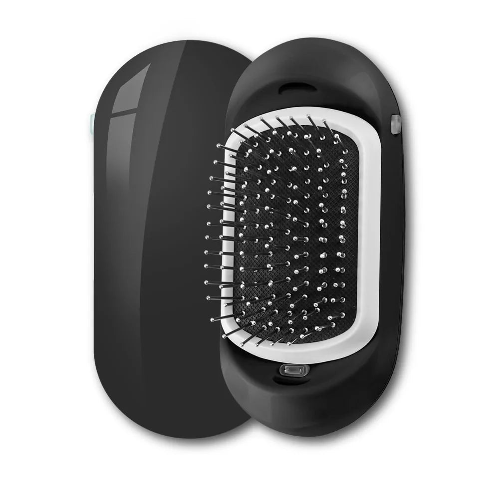 ✨ Ionic Electric Hairbrush – Frizz-Free, Shiny Hair On the Go!