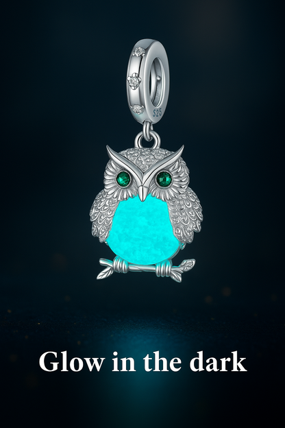 925 Sterling Silver Glow-in-the-Dark Charm – Illuminate Your Story ✨